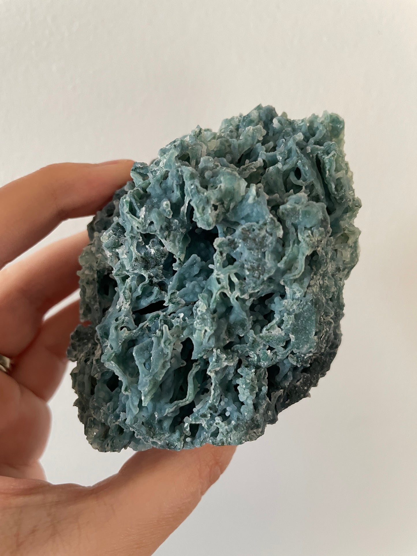 Blue Chalcedony Coral Matrix B