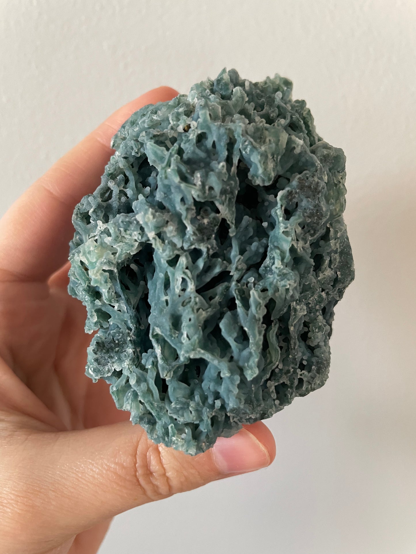 Blue Chalcedony Coral Matrix B