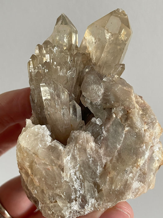 Imperfect Kundalini Citrine Cluster C