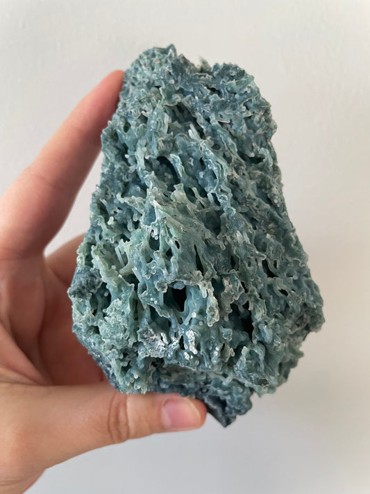 Blue Chalcedony Coral Matrix C