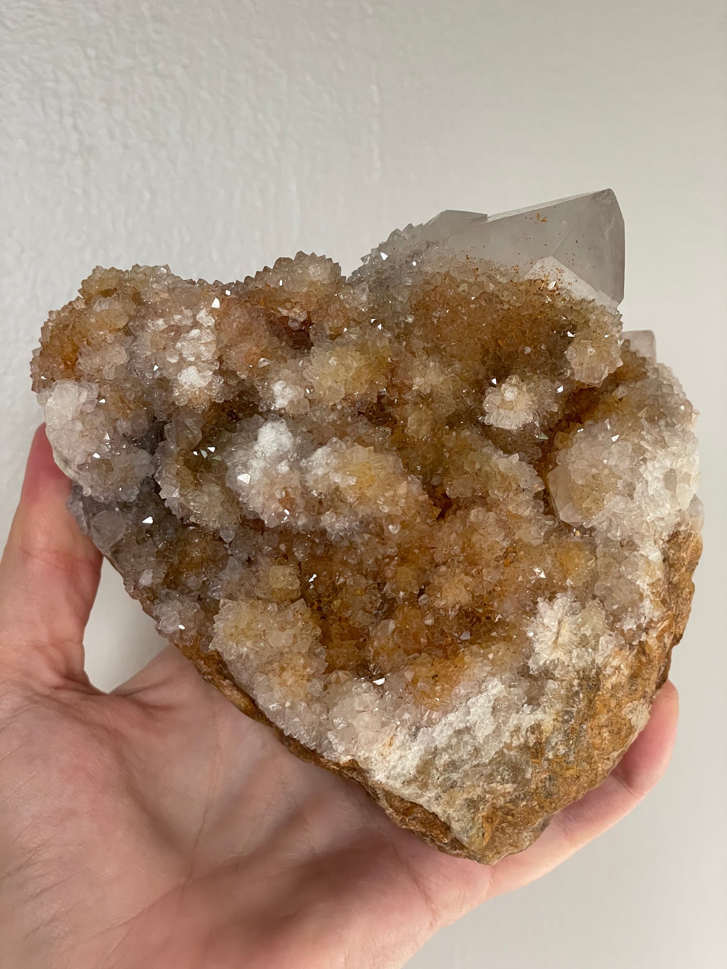 XL Citrine Included Spirit Quartz Cluster B